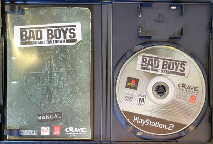 Bad Boys: Miami Takedown - Sony PlayStation 2 PS2 Pre-Owned Tested & Working Great Shape!