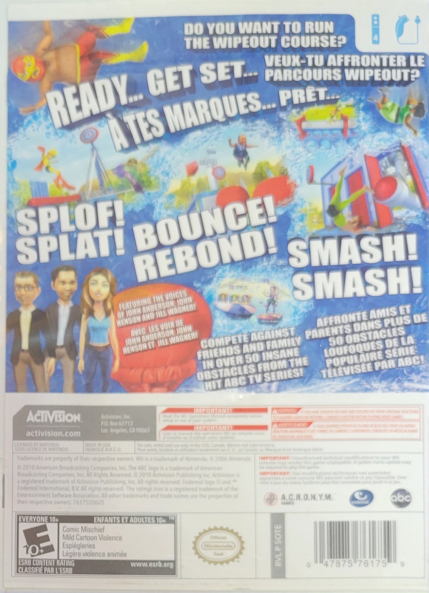 WIPEOUT – Nintendo Wii CIB – RE-SEALED + Like New