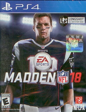 Madden NFL 18 – (CIB) – 2017 Sony PlayStation 4 PS4 – RE-Sealed – Excellent