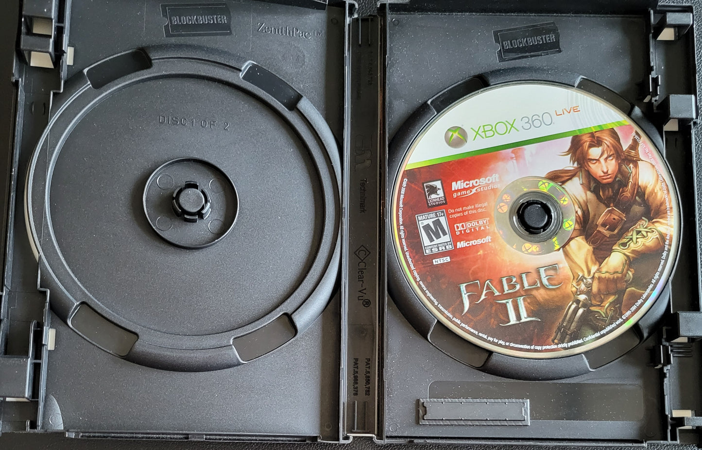 FABLE 2 - Microsoft XBOX 360 - Pre-Owned Great Shape Tested & Working