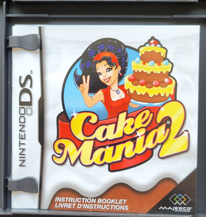 Cake Mania 2 - Nintendo DS 2008 - Handheld Console NTSC Cartridge Only Tested & Working