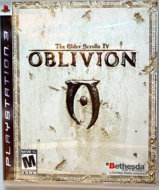 The Elder Scrolls IV: OBLIVION – 2006 Sony PlayStation 3 CIB – RE-Sealed – Excellent