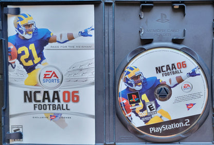 NCAA 06 Football - Sony PlayStation 2 PS2 CIB Pre-Owned Great Shape! Tested & Working