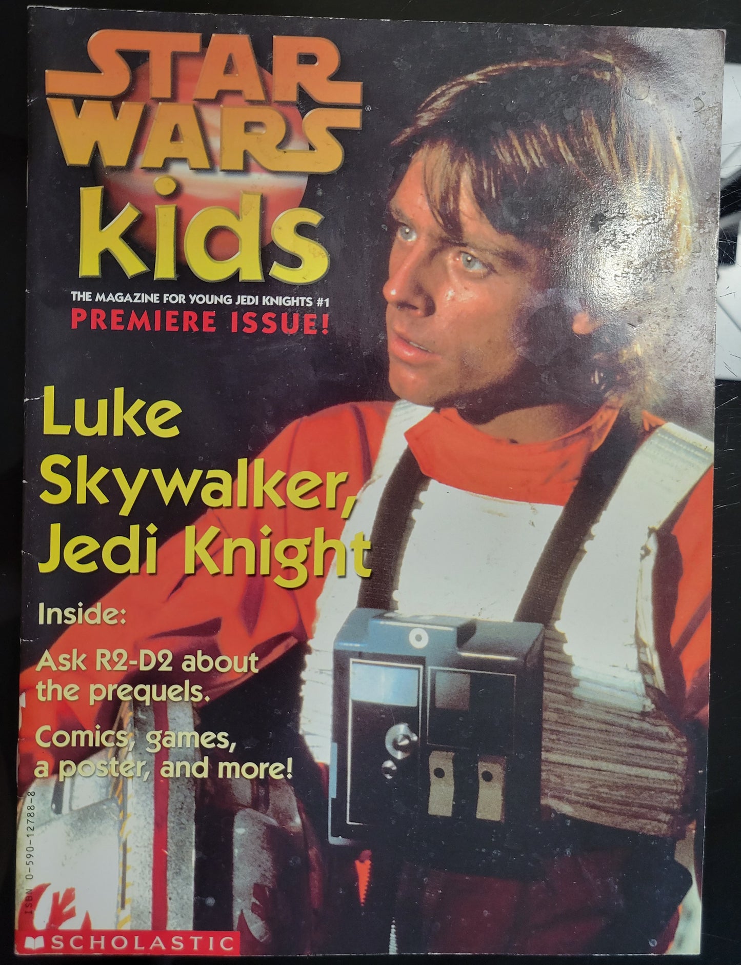 Vintage STAR WARS: Kids PREMIER ISSUE Scholastic 1990s Magazine