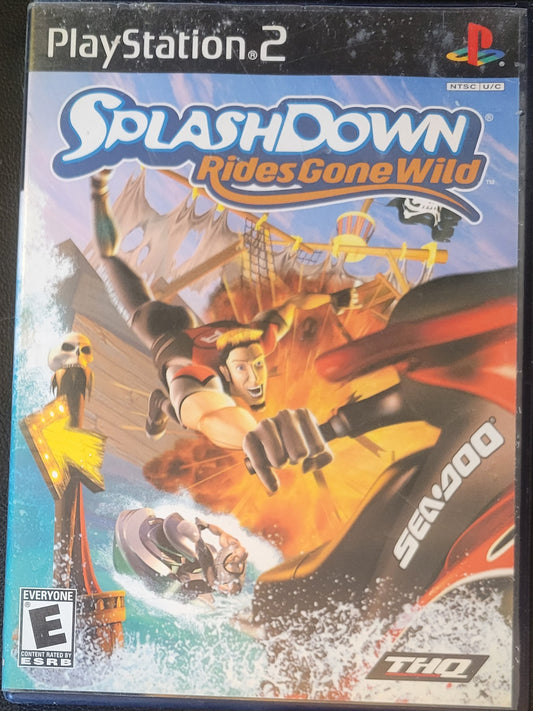 SplashDown: Rides Gone Wild - Sony PlayStation 2 PS2 Pre-Owned Tested & Working Great Shape!