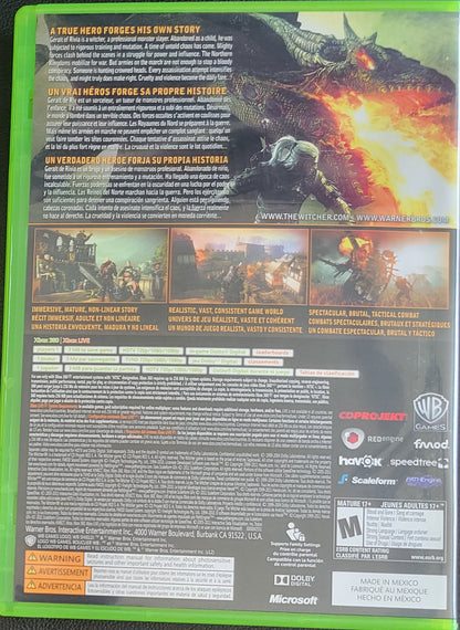 The Witcher 2: Assassin's Of Kings Enhanced Edition - (CIB) - Microsoft XBOX 360 - Pre-Owned Like New CLEAN DISC