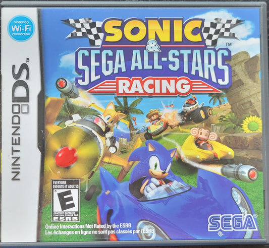 Sonic & Sega All-Stars Racing - Nintendo DS - Handheld Console NTSC Cartridge Only Tested & Working