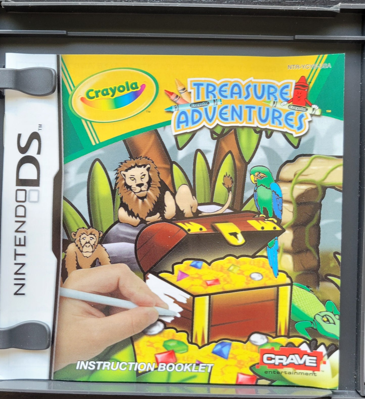 Crayola: Treasure Adventures 2007 - Nintendo DS - Handheld Console NTSC Cartridge Only Tested & Working