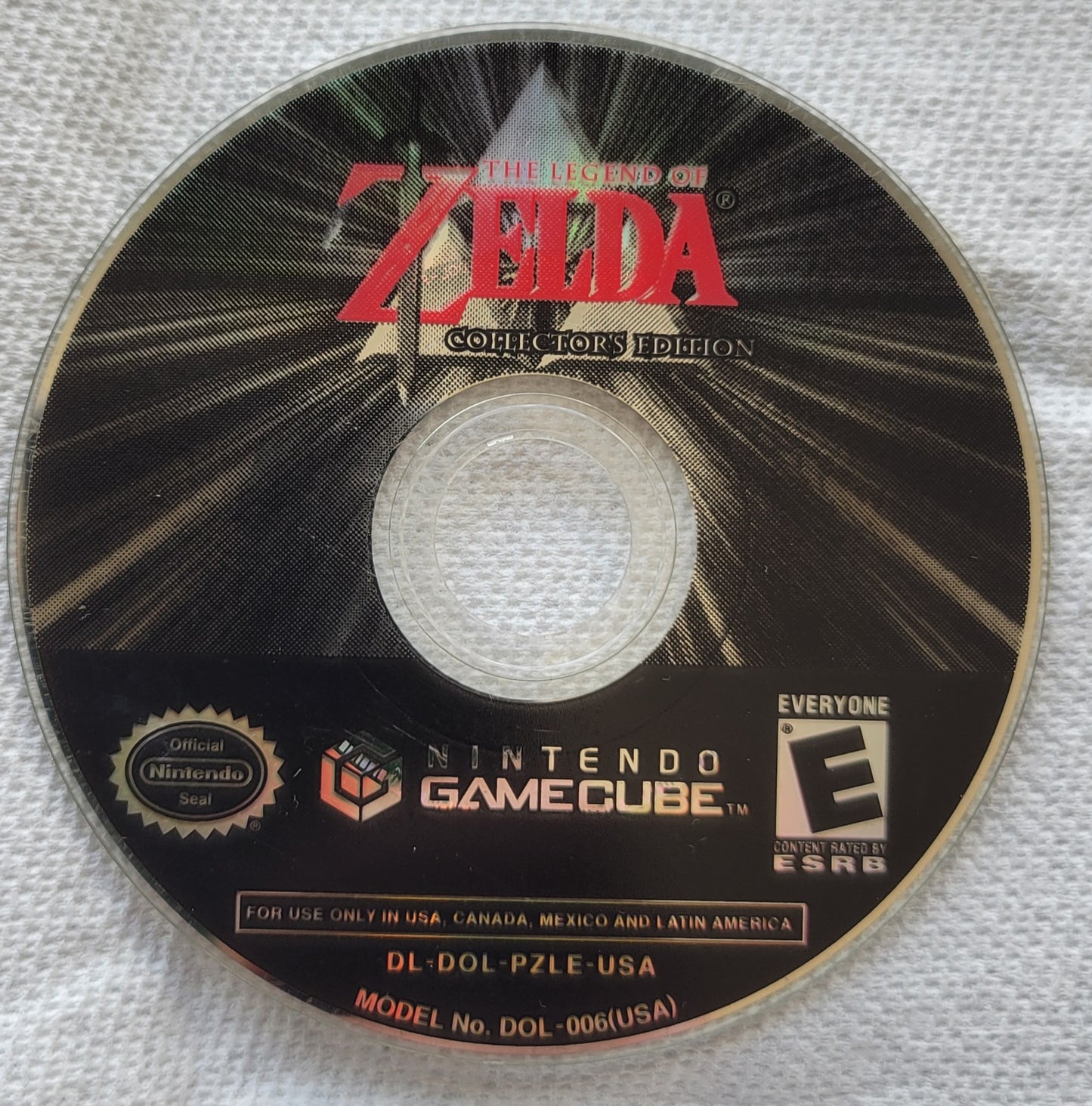 The Legend of Zelda:  Collector's Edition - Master Quest (GameCube, 2003) DISC ONLY