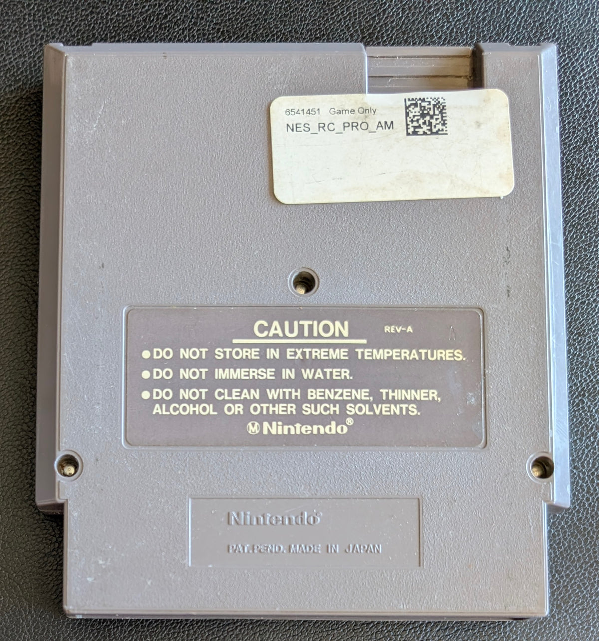 R.C. Pro-Am (1988) - Nintendo NES | Authentic | Cleaned & Tested + Protection Sleeve