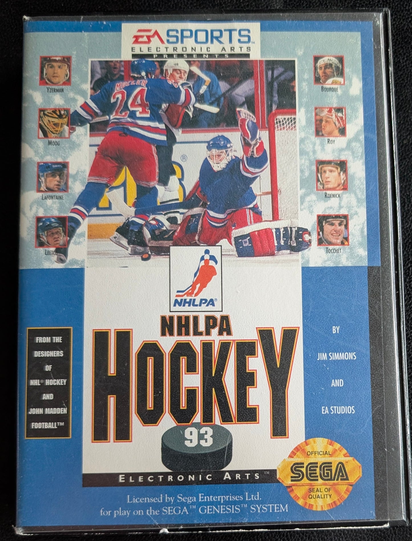NHLPA Hockey '93 - CIB (Sega Genesis) | 1992 | Sports / Hockey