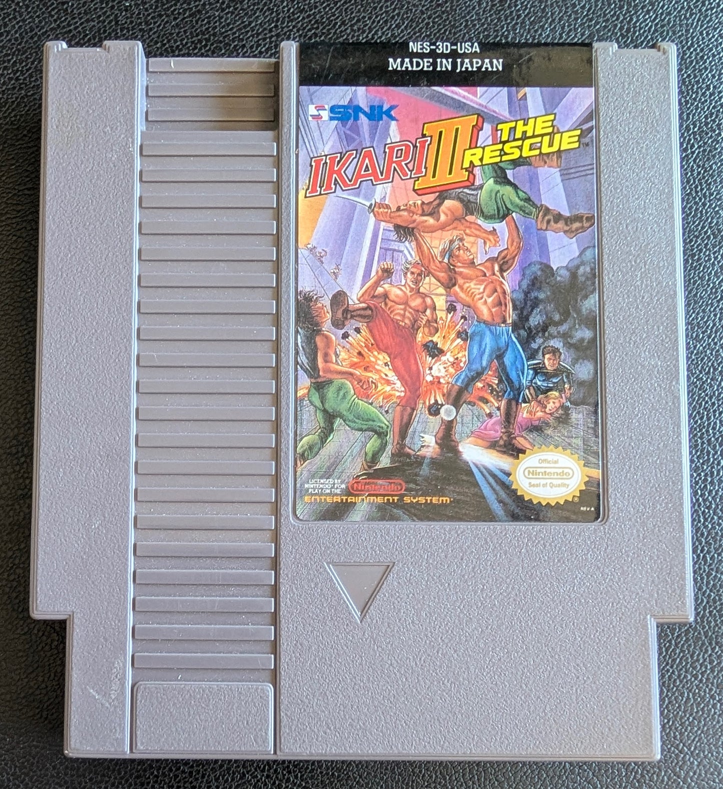 Ikari III: The Rescue (1991) - Nintendo NES | Authentic | Cleaned & Tested + Protection Sleeve