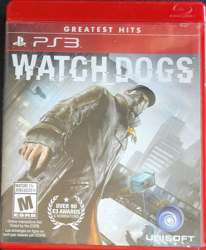 Watch Dogs Greatest Hits – Sony PlayStation 3 (PS3) | Pre-Owned, Tested & in Great Condition