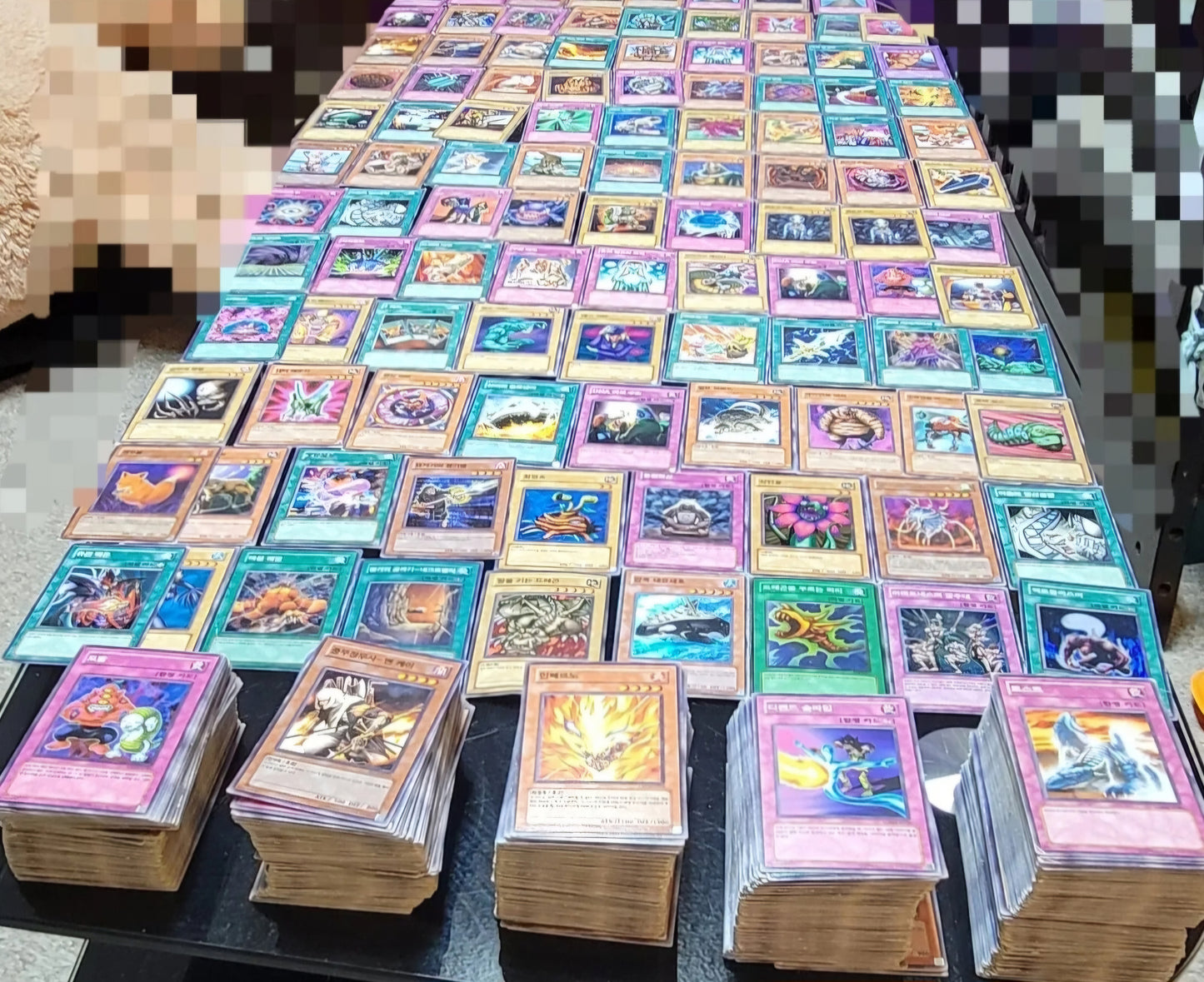 Rare Vintage Yugioh 1000 + Card Lot 1st Edition Holo & More Korean Edition