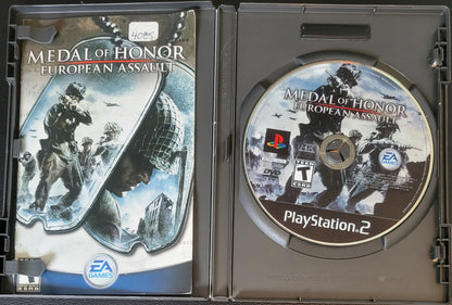 Medal Of Honor: European Assault - Sony PlayStation 2 PS2 (CIB) Pre-Owned Tested & Working Great Shape!