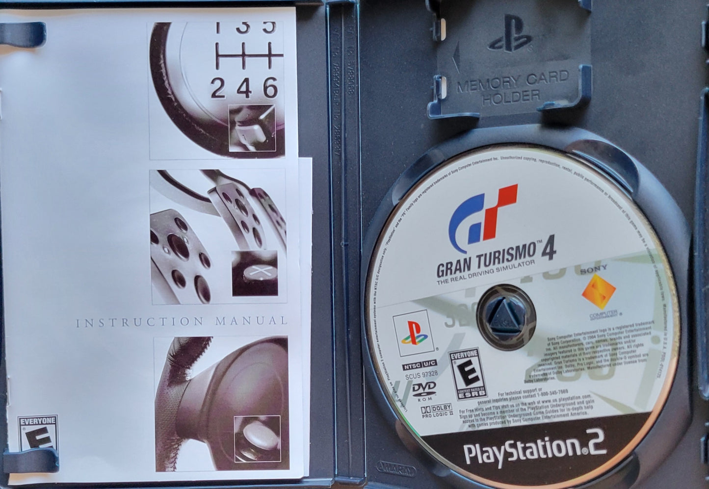 Grand Terismo 4: The Real Driving Simulator - Sony PlayStation 2 PS2 CIB Pre-Owned Great Shape! Tested & Working