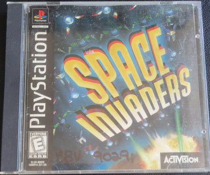 Space Invaders - Sony PlayStation 1 PS1 Complete in Box (CIB) - LIKE NEW
