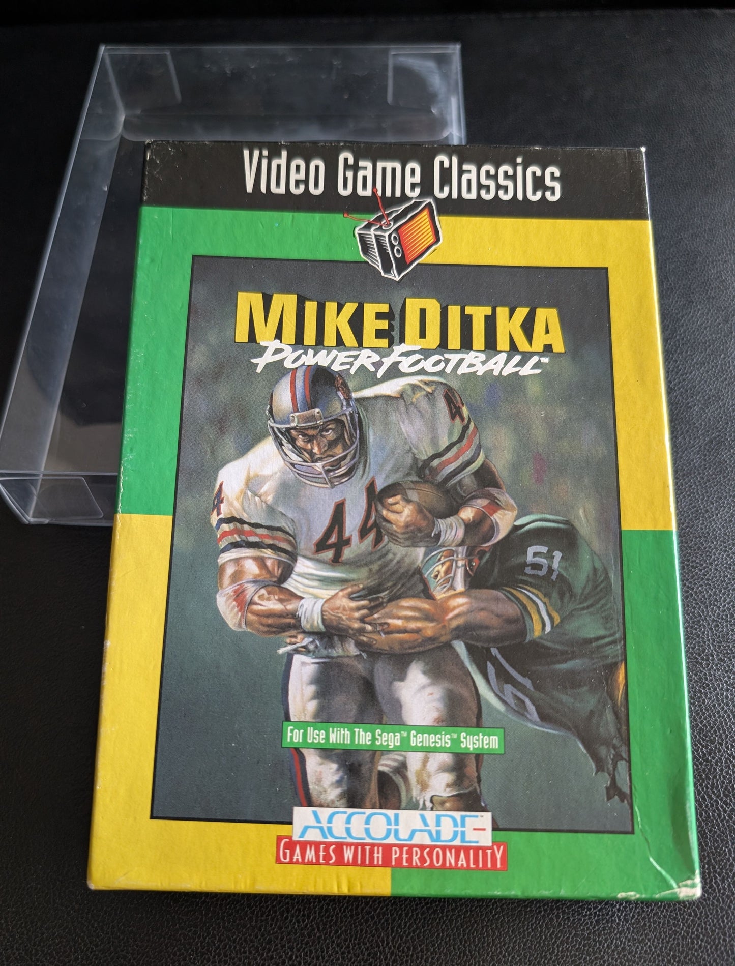 Mike Ditka Power Football - Boxed CIB (Sega Genesis) | 1992 | Sports / Football