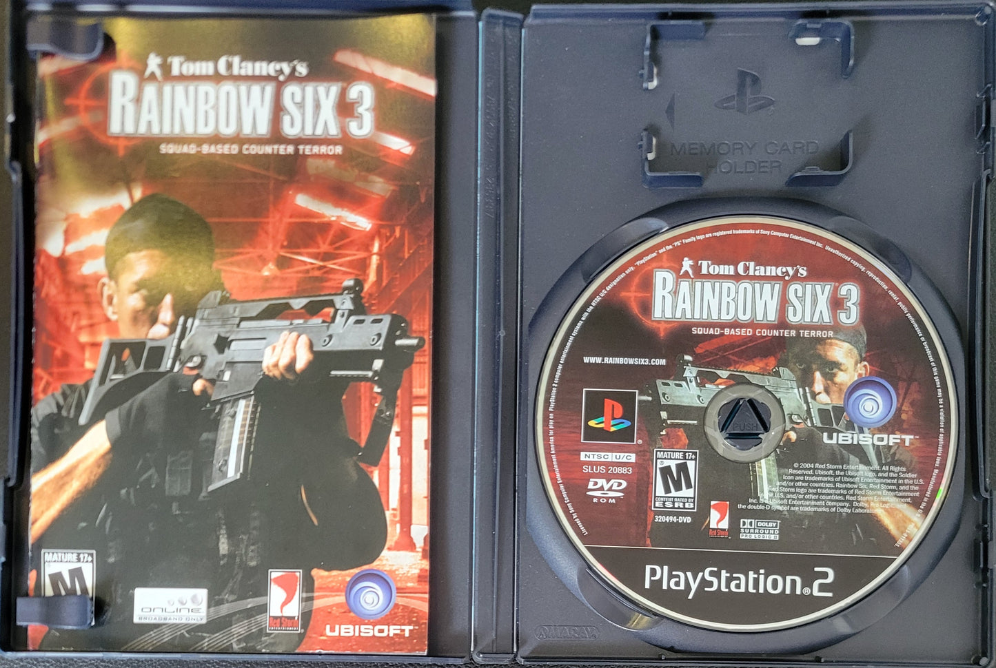Rainbow Six 3 - Sony PlayStation 2 PS2 Pre-Owned Tested & Working Great Shape!