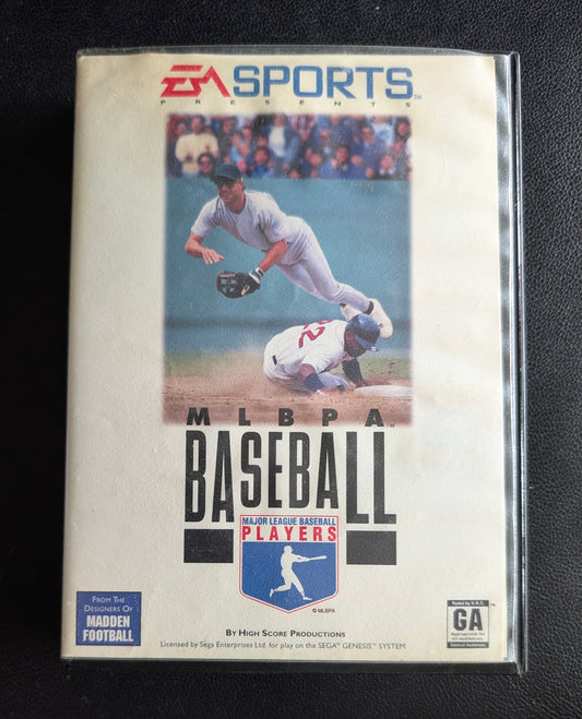 MLBPA Baseball - Boxed CIB (Sega Genesis) | 1994 | Sports / Baseball