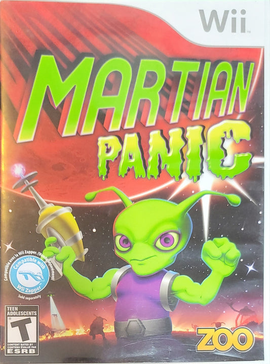 Martian Panic – Nintendo Wii CIB – RE-SEALED + Like New