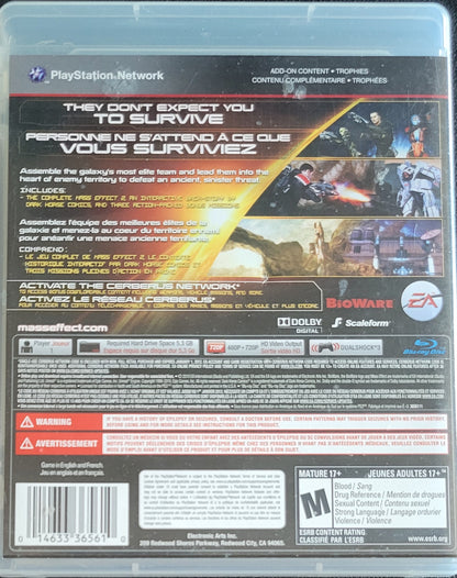 Mass Effect 2 (CIB) – Sony PlayStation 3 PS3 – Great Shape