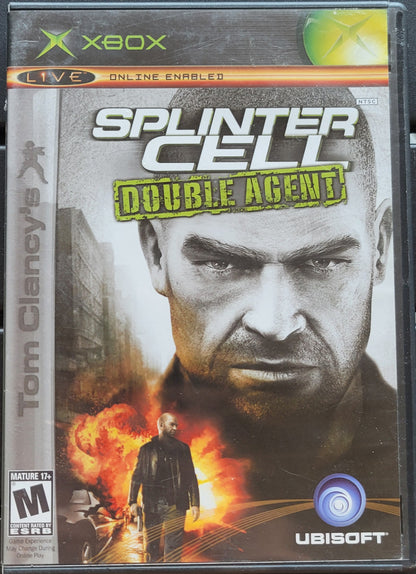 Splinter Cell: Double Agent Microsoft XBOX - Disc + Box Pre-Owned Great Shape Tested & Working