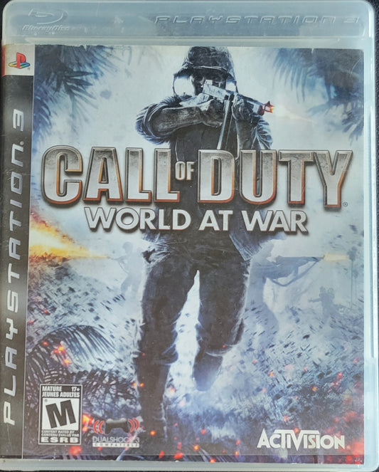Call of Duty: World at War (CIB) – Sony PlayStation 3 PS3 – Clean Disc