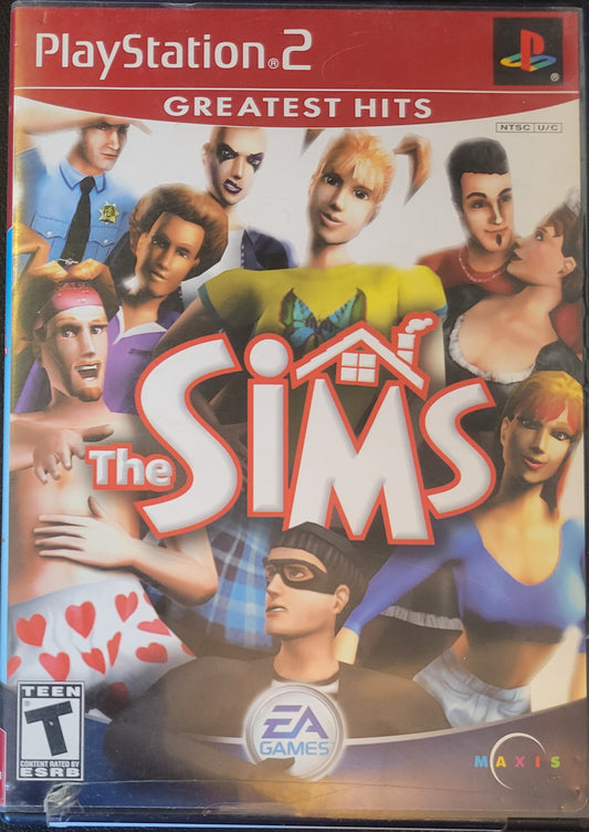 The Sims Greatest Hits - Sony PlayStation 2 PS2 (CIB) Pre-Owned Tested & Working Great Shape!