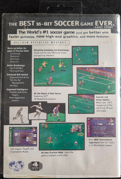 FIFA Soccer '96 - Boxed CIB (Sega Genesis) | 1995 | Sports