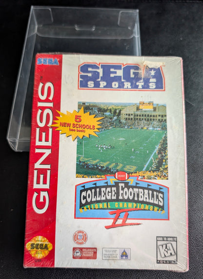 College Football's National Championship 2 - SEALED (Sega Genesis) | 1995 | Sports / Football