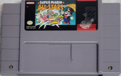 Super Nintendo Entertainment System ALL STARS EDITION Console – Complete in Box FACTORY PLASTIC | Super Mario All-Stars + 1 Controller + Hookups | Immaculate Condition