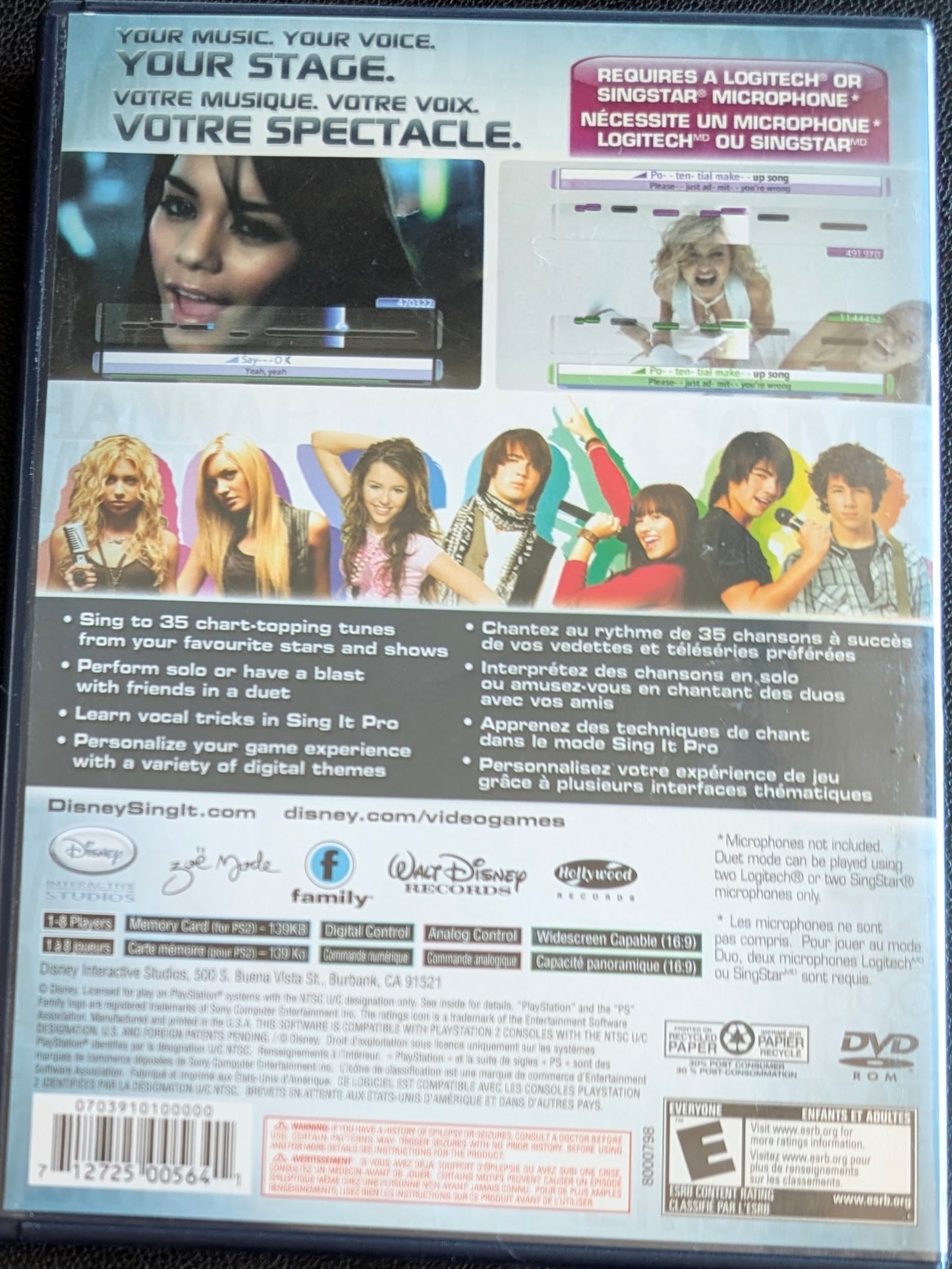 Disney Sing It (2008) - CIB PlayStation 2 (PS2) | RE-Sealed