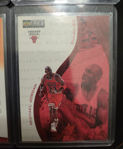 VINTAGE Lot Of 6 MICHAEL JORDAN Upper Basketball Cards Great Shape Protected Since New Smoke Free Home NBA Basketball Card