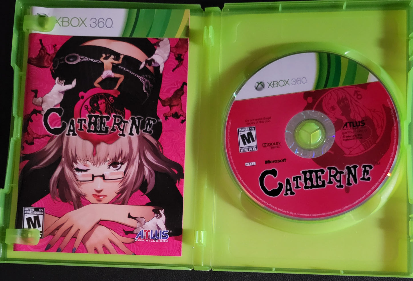 CATHERINE - Microsoft XBOX 360 - CIB Pre-Owned Great Shape Tested & Working