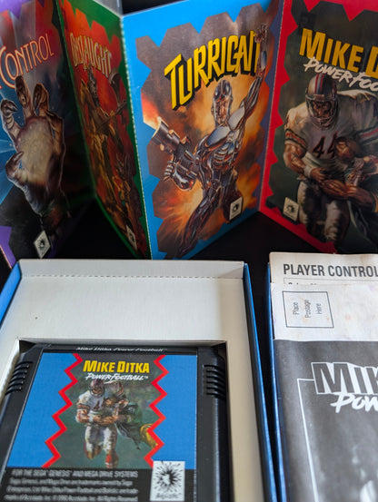 Mike Ditka Power Football - Boxed CIB (Sega Genesis) | 1992 | Sports / Football