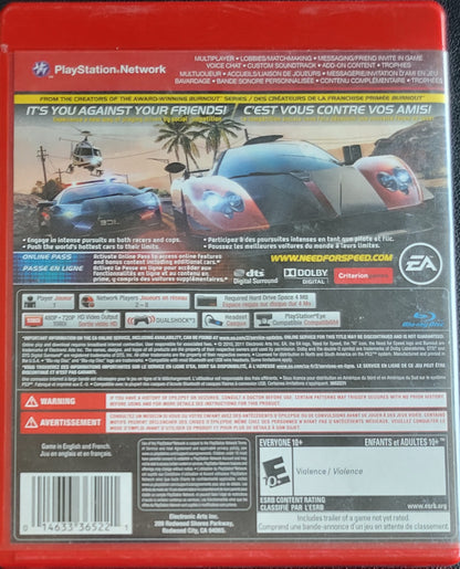 Need For Speed: Hot Pursuit – Greatest Hits (CIB) – Sony PlayStation 3 PS3 – Great Shape