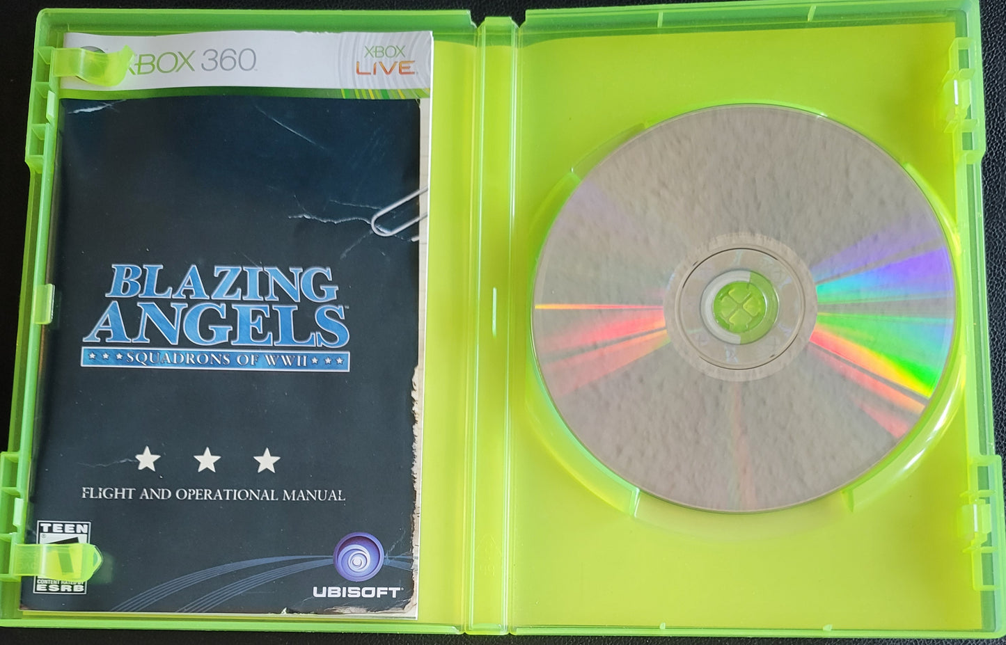 Blazing Angels: Squadrons Of WW2 - Microsoft XBOX 360 - CIB Pre-Owned Great Shape Tested & Working