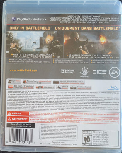 Battlefield 4 – Sony PlayStation 3 (PS3) | Pre-Owned, Tested & in Great Condition