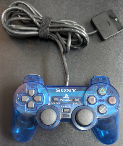 Official Sony PlayStation 2 Controllers CIB | Original DualShock 2 | Blue Black or Silver | Cleaned & Tested
