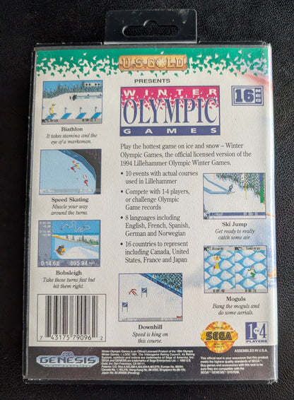 Winter Olympic Games: Lillehammer '94 - CIB (Sega Genesis) | 1994 | Sports / Multi-Event