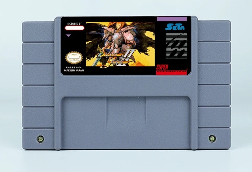 SILVA SAGA 2: The Legend Of Light & Darkness - SNES - Super Nintendo Ent. System 1996 NTSC/PAL Cartridge