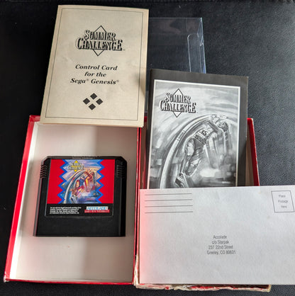 Summer Challenge - CIB (Sega Genesis) | 1991 | Sports / Multi-Event