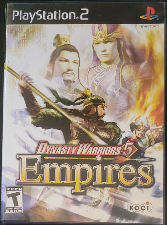 Dynasty Warriors 5: Empires - Sony PlayStation 2 PS2 (CIB) Pre-Owned Tested & Working Great Shape!