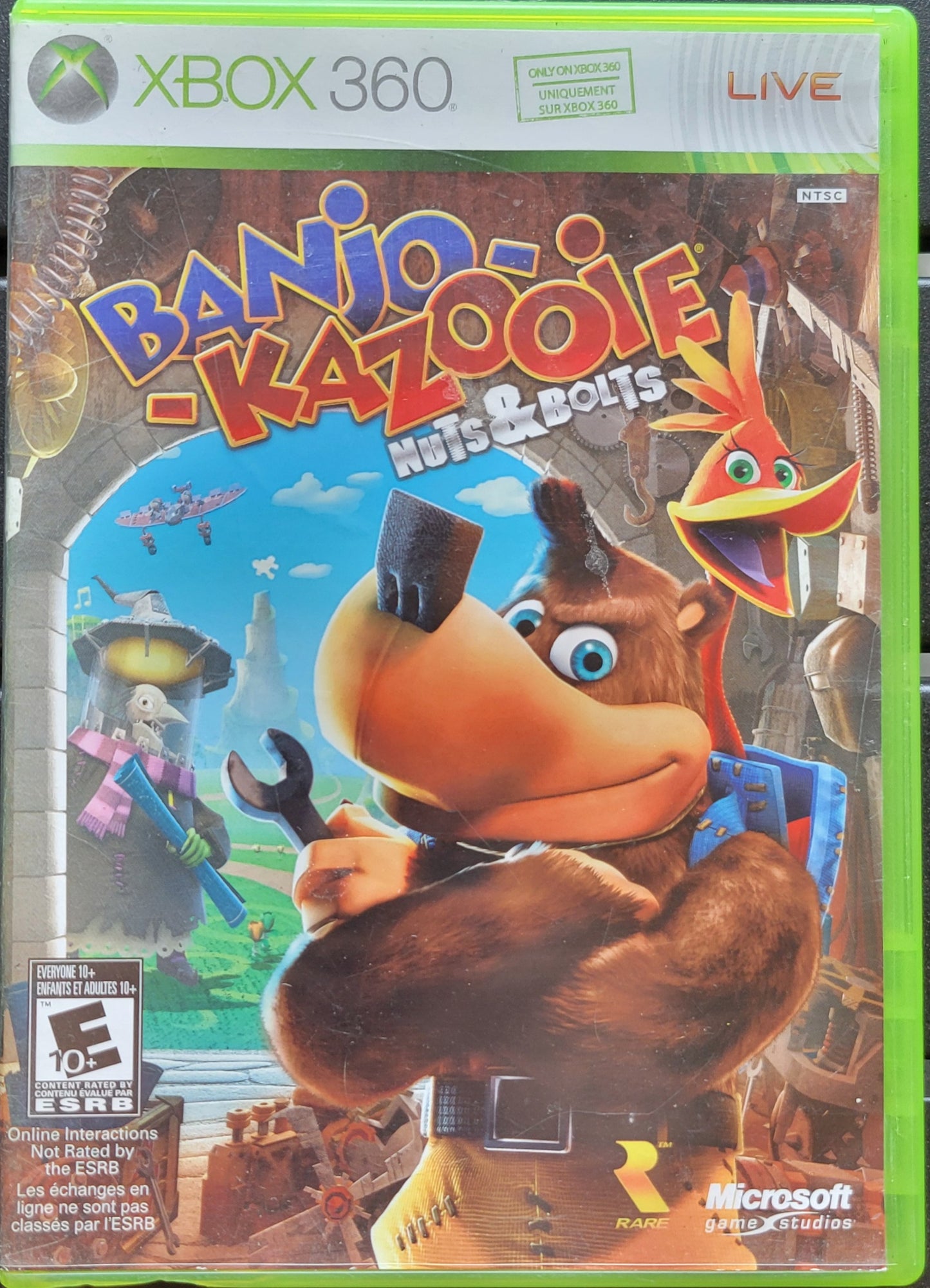 Banjo-Kazooie: Nuts & Bolts - Microsoft XBOX - CIB Pre-Owned Great Shape Tested & Working