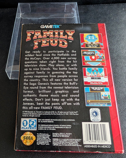 Family Feud - Boxed CIB (Sega Genesis) | 1991 | Trivia / Party