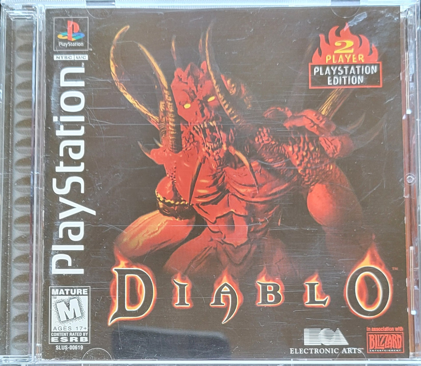 Authentic Diablo - Sony PlayStation 1 PS1 Complete in Box (CIB) - Great Condition