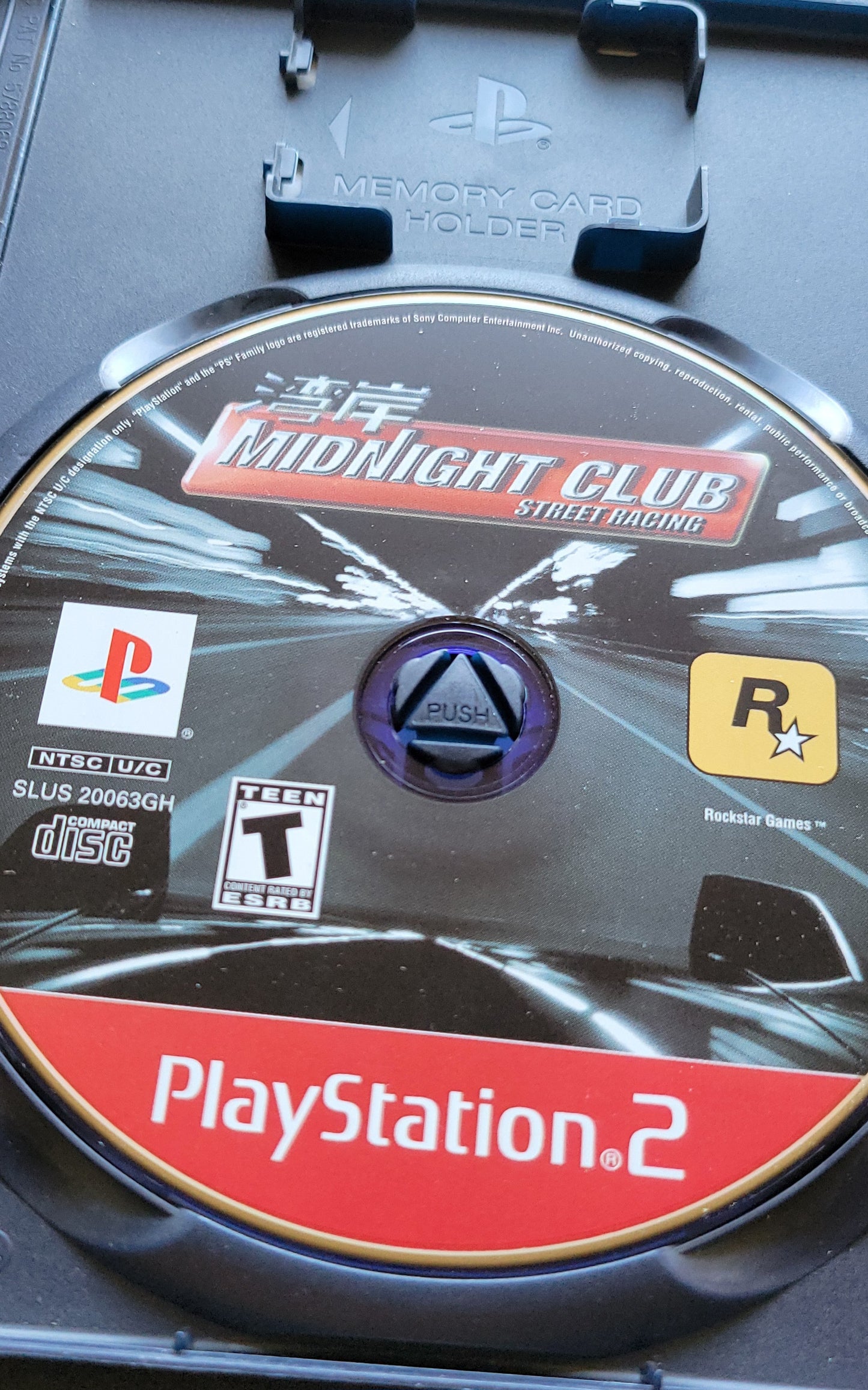 MIDNIGHT CLUB: Street Racing - Sony PlayStation 2 PS2 Pre-Owned Great Shape! Tested & Working