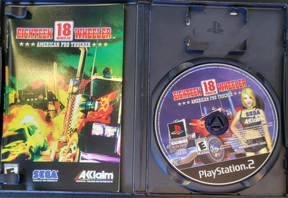 18 Wheeler American Pro Trucker - Sony PlayStation 2 PS2 (CIB) Pre-Owned Tested & Working Great Shape!