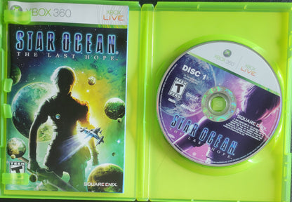 Star Ocean: The Last Hope - (CIB) - Microsoft XBOX 360 - Pre-Owned Like New CLEAN DISC